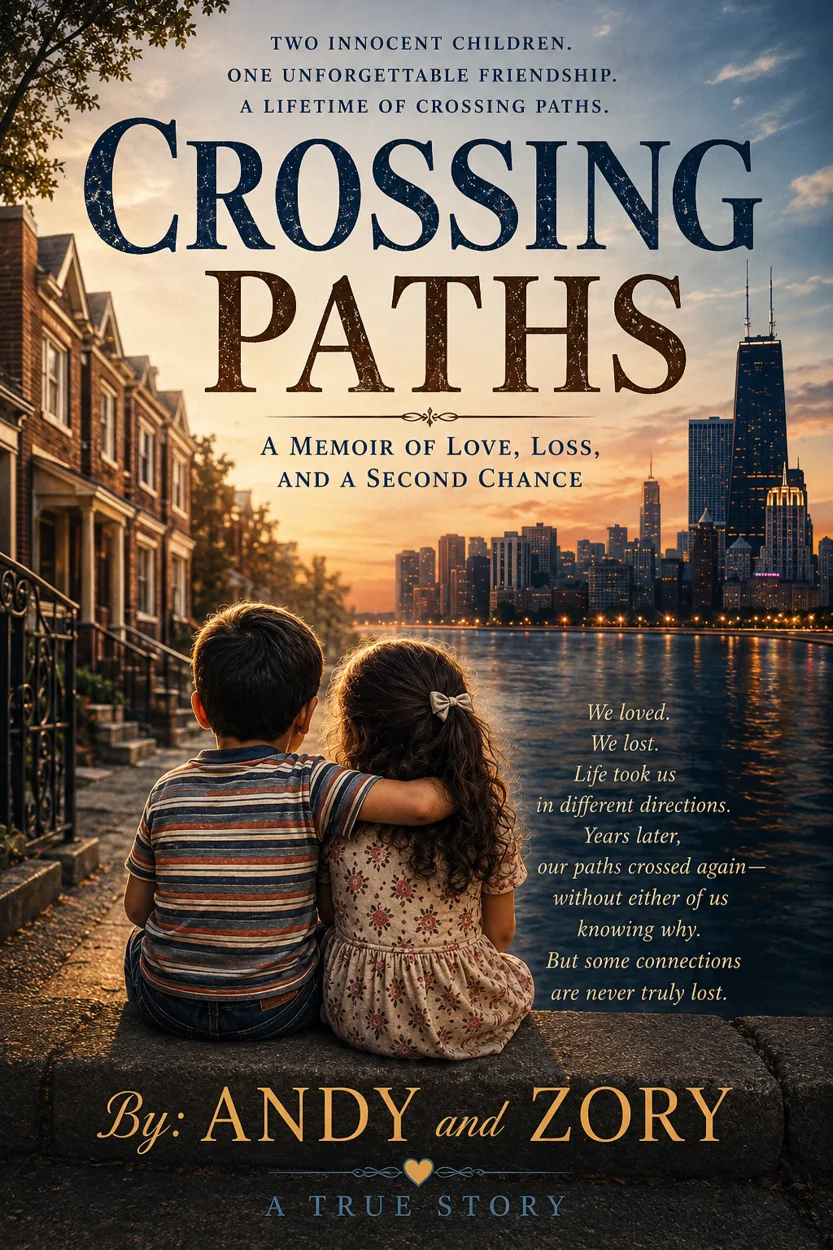 Crossing Paths memoir book cover